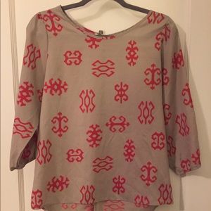 Long sleeve blouse